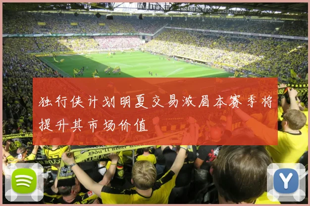 独行侠计划明夏交易浓眉本赛季将提升其市场价值
